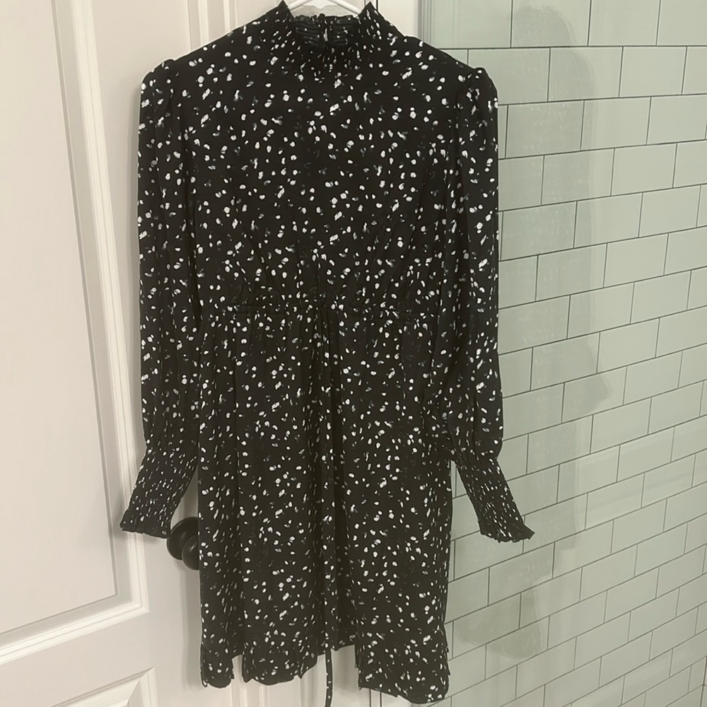 Ingrid and Isabel Smocked Mock Mini dress